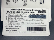 Vintage STS Good As Gold Connecting Set Of Two Phone Cards