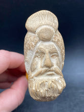 Vintage Hand Carved Turkish Meerschaum Sultan Tobacco Pipe