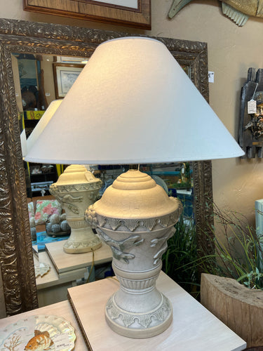 Faux Stone Lamp