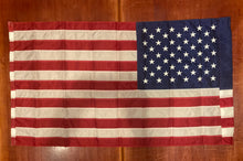 30" x 52" American Flag W/ Embroidered Stars