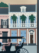 Patti Harris Googe Signed Numbered New Orleans Serigraph