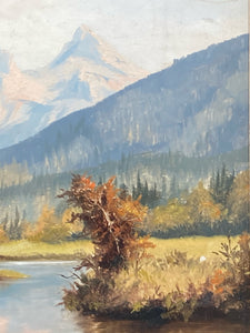 Original Louis Ramus Signed Oil Painting, Framed