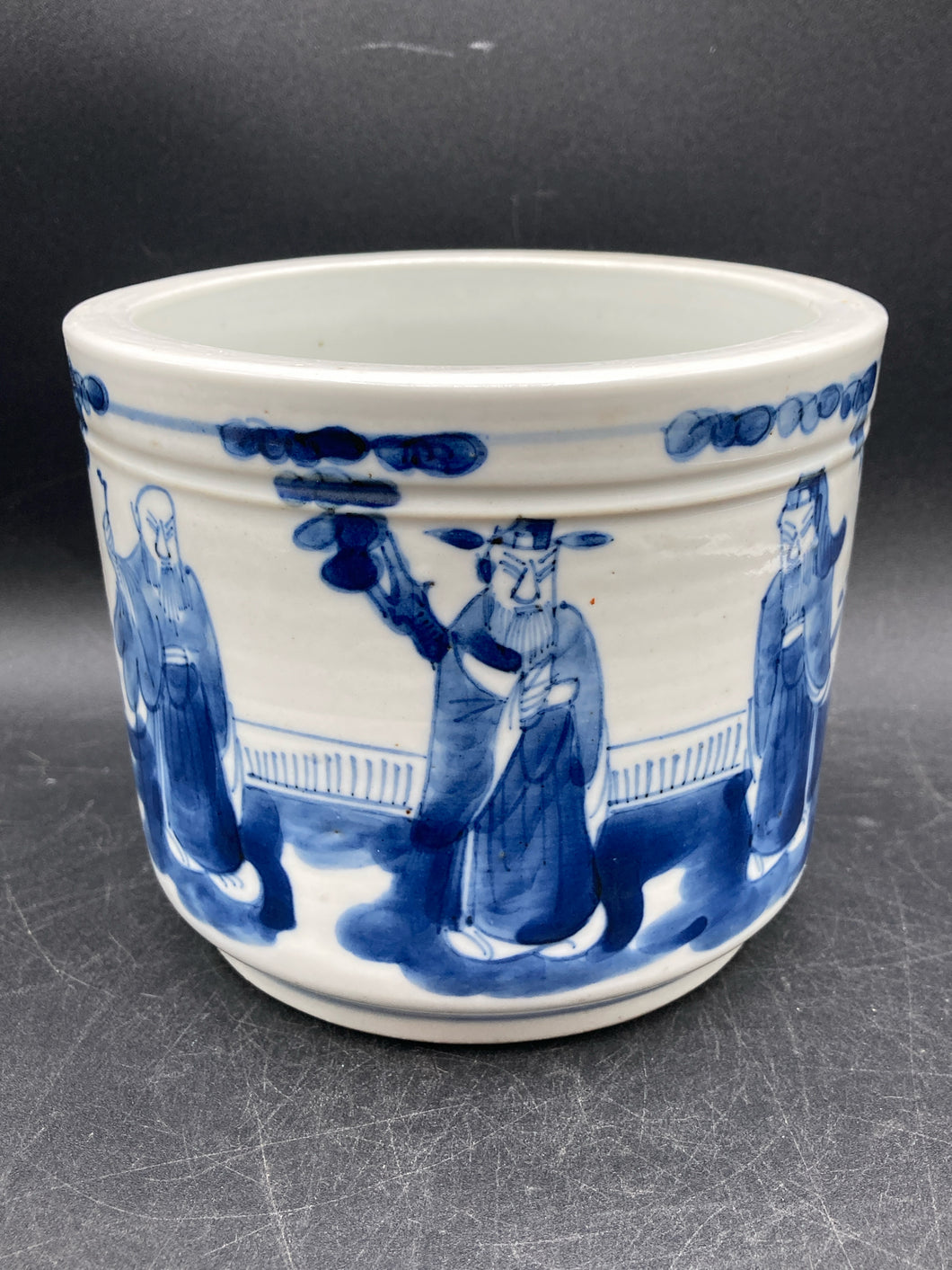 Antique 19th Century Chinese Porcelain Crock