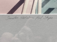 Niki Butcher Signed "Senator Hotel Pool Steps" Hand Colored Photograph - view 7