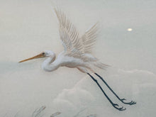 Anton Wang Signed Herons Print, Framed