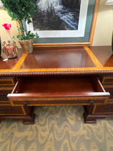 2-Tone Wood Executive Desk