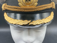 Rare Soviet Union High Rank Naval Officer's Visor Cap Size 57 - view 3