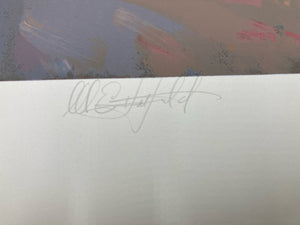 Don Hatfield Signed "Lending A Hand" Limited Edition Printer's Proof