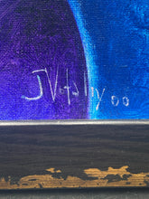 Artist Signed Contemporary Abstract Painting, Framed