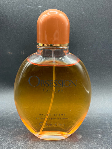 Calvin Klein Obsession For Men 4 Ounce Cologne Spray Vintage First Version