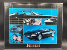 Vintage Ferrari 365 GTB/4 Daytona 22x28" Poster, Framed