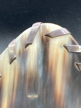 John Hardy Sterling Silver Stitch Hand Made Buffalo Horn Bowl - view 3
