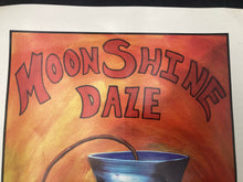 Moonshiners Tyler Wood and Tim Smith Signed Moonshine Daze Poster