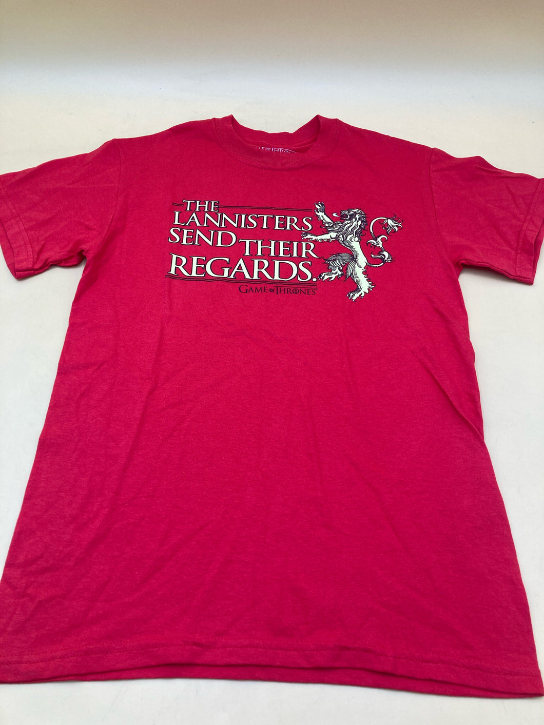 Game Of Thrones The Lannisters Send Their Regards Shirt, Small
