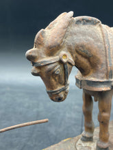 Antique 1879 J.E. Stevens I Always Dis 'Spise A Mule Mechanical Bank, Seated