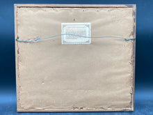 Louis Novak Signed "From Blair Court" Princeton University Linoleum Block Print