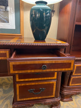 2-Tone Wood Executive Desk