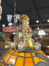 Vintage "Bejeweled" Electric Oil Lamp