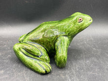 Antique Bavent Pottery Majolica Terracotta Frog Filmont - view 5