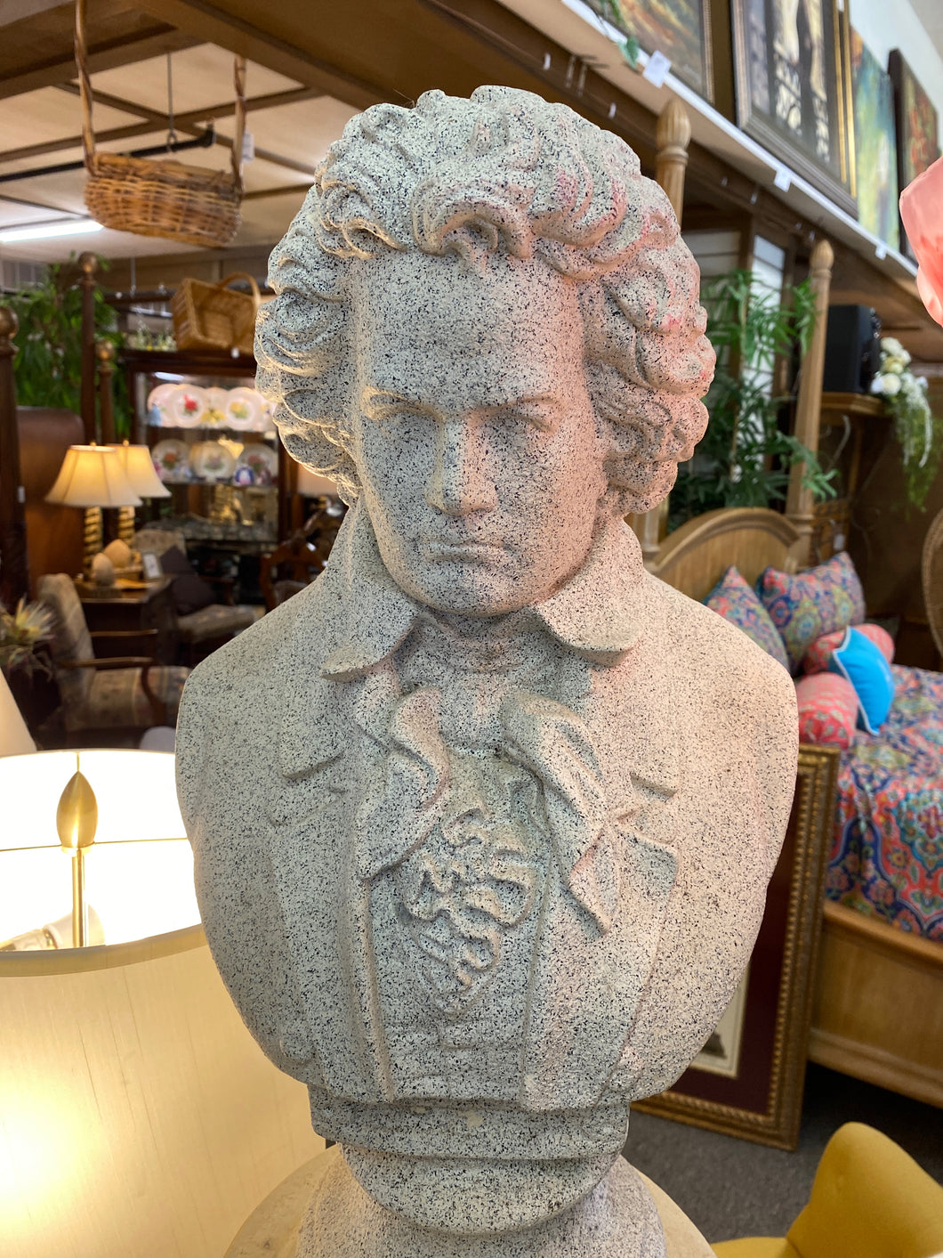 Ludwig van Beethoven Bust With Stand