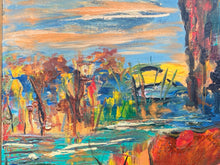 Original Tea Weintraub Sternklar Signed Oil Painting, Framed