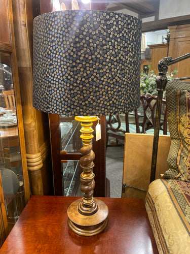 Lamp with Multi Color Shade