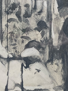Original Edgar Degas Soft Ground Hand Etching W/ CoA