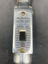Vintage Electro-Voice 623 Dynamic Microphone w/ Electro-Voice Stand Untested