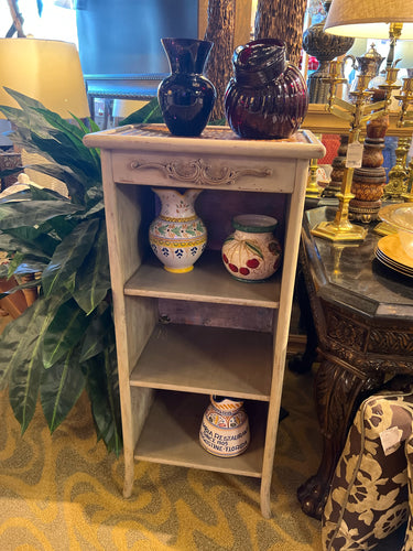 3-Shelf With Rattan Covering