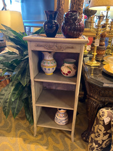 3-Shelf With Rattan Covering