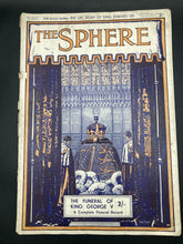 February 1 1936 The Sphere Magazine King George V Funeral Issue