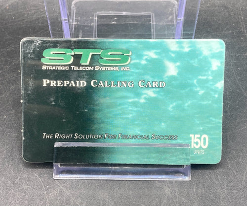 Vintage 1996 STS 150 Minutes Phone Card