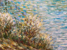 Framed 23x30" Ivan Shapoval "On Psla Landscape" Painting