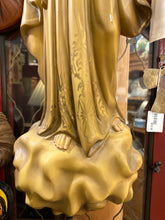 Hand Carved Jesus on Cloud Wall Hanging