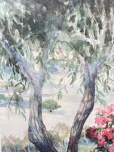 Maxine Remont Macway Signed "Colby Vineyard Napa Valley" Lithograph