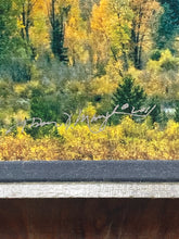 Signed Limited Edition Thomas Mangelsen "October's Gold - Grand Tetons" Print