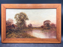 Framed Original Francis E. Jameison "On The River Ayr" Painting