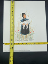 P.Buckley Moss Signed Limited Edition "Nancy's Lamb" Lithograph Unframed
