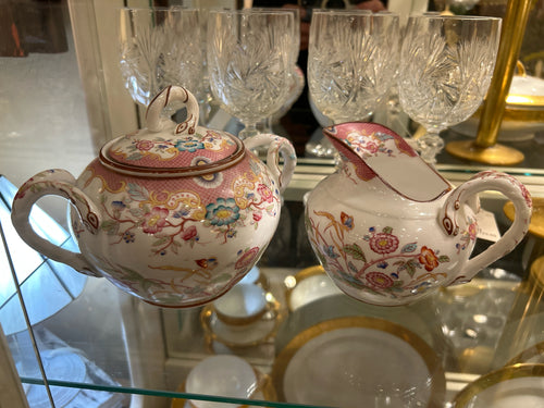 Vintage Creamer and Sugar