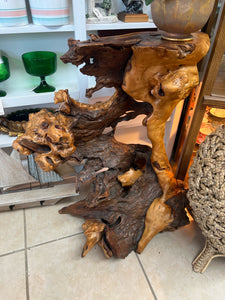 Live Edge Burlwood Table