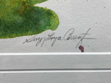 Original Suzy Leeja Carrington Signed Still Life Watercolor Painting