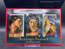STS The Masters Collector Series Michelangelo Phone Card Set