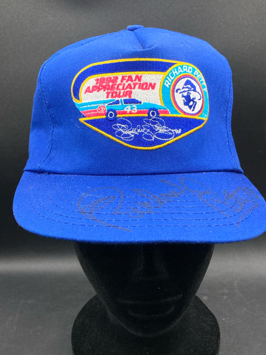Richard Petty Signed 1992 NASCAR Richard Petty Fan Appreciation Tour Hat