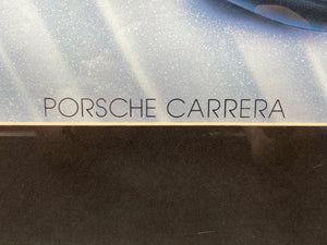 Porshce 911 Targa Poster, Framed