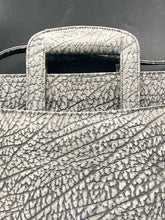 Genuine African Buffalo Hide Purse, Dark gray - view 2