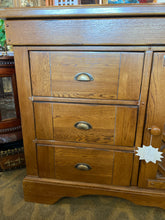 Wood Dresser With Mirror