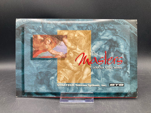 STS The Masters Collector Series Michelangelo Phone Card Set