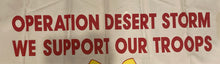 Amvets Operation Desert Storm "Come Home Soon!" 36" x 60" Banner Flag