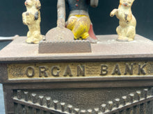 Antique 1882 Kyser & Rex Organ Bank Musical Mechanical Coin Bank