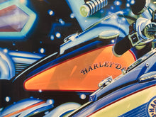 Signed Framed "Look But Don't Touch" Harley-Davidson Print By Scott Jacobs